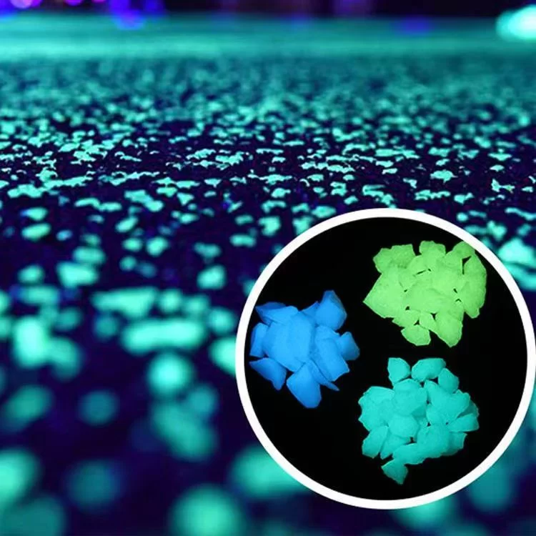 Mākslīgi krāsaina gaismas akmens bruģa grīda