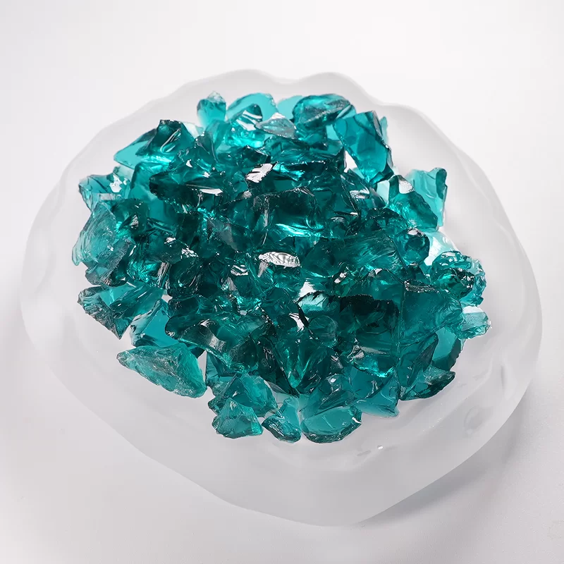 Krāsainas stikla smiltis Terrazzo