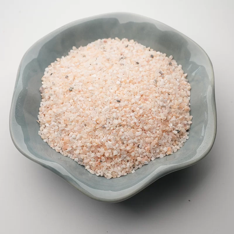 Dabiskas krāsas smiltis teksturētai krāsai, ēku apdarei, terases pildvielām, īsta akmens krāsa