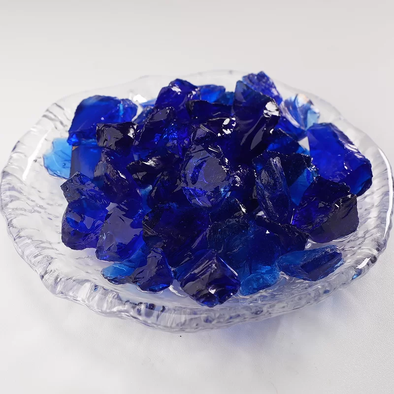 Krāsainas stikla smiltis Terrazzo