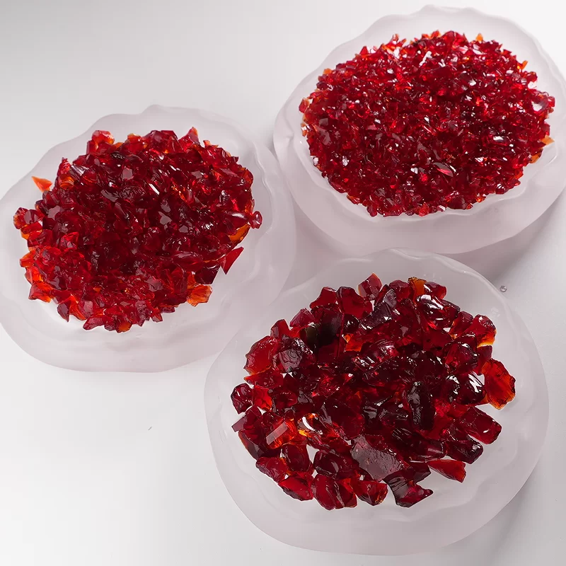 Krāsainas stikla smiltis Terrazzo