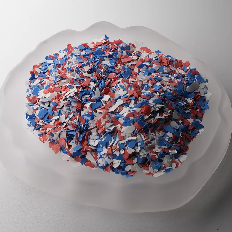 Vizlas pārslas epoksīda grīdām