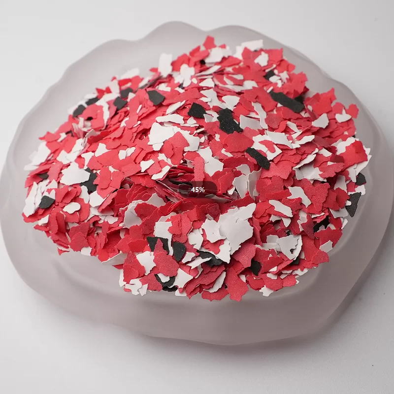 Vizlas pārslas epoksīda grīdām